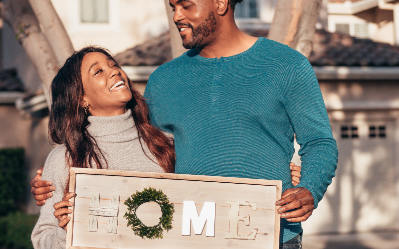 new home captions for couples